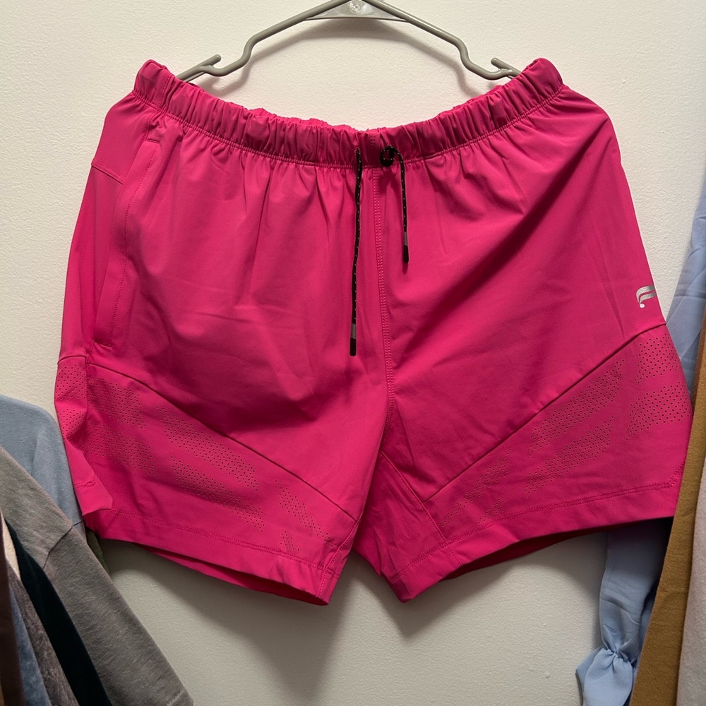 Fabletics Pink Athletic Shorts